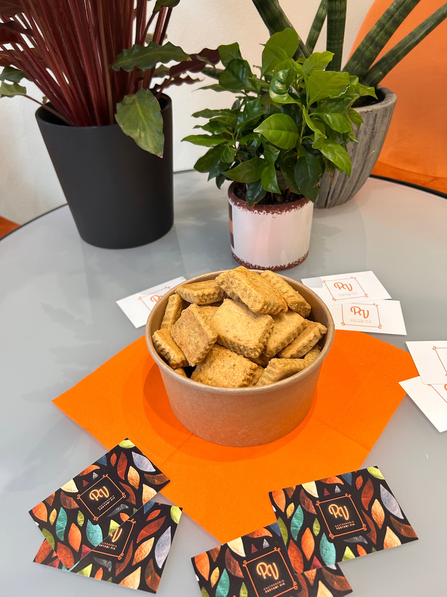 Box salata Biscotti al Parmigiano Reggiano